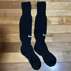 NIKE サッカーソックス　黒25-27