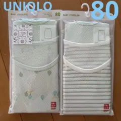 80☆UNIQLOコットンメッシュタンクトップ4枚