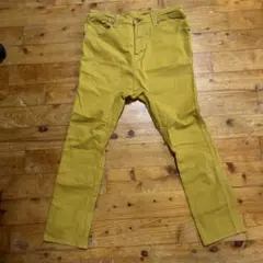 マスタード サルエルパンツ Mサイズ