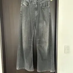 Diesel グレー ブーツカットデニム　D-rise