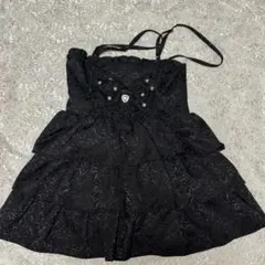 AnkRougeジャガードティアードJSK ブラック