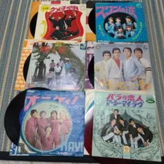 グループサウンズ/ EPレコード６作品