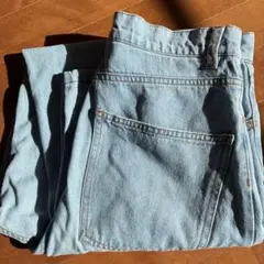 MONO-MART デニムジーンズ S ライトブルー　超美品