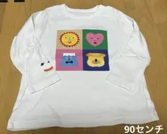 ユニクロ　長袖Tシャツ　90センチ