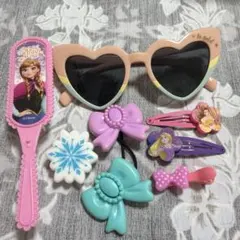 アナと雪の女王☆ディズニープリンセスサングラスとアクセサリーセット