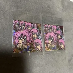 ジョジョの奇妙な冒険　シールウエハース　JJR　ディアボロ/K•C