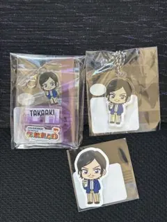 ☆新品☆コナンランド　諸伏高明　ゆらゆらアクリルスタンド　アクキー　3点セット