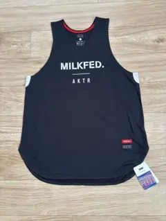 AKTR バスケットボールタンクトップ　ミルクフェド