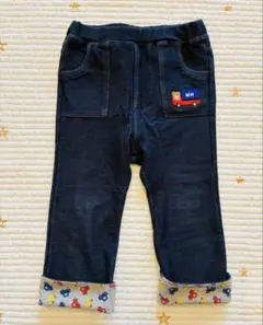 ミキハウス MIKIHOUSE 刺繍付きボトムス ズボン 90cm 80cm