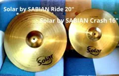 ◆新品◆超値引◆Solar by SABIAN シンバル4枚セット◆ ◇新品◇超値引◇Solar by SABIAN シンバル4枚セット◇ 2025年