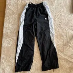 NIKE ナイキエア ウーヴン パンツ　ナイロンパンツ ブラック S