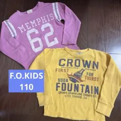 F.O.KIDS 110 長袖 トップス Ｔシャツ