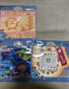 たまごっち　一番くじ　タオル　これくしょん　3点