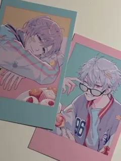 ChroNoiR ニューレトロスタイル チェキ風カード 葛葉＆叶