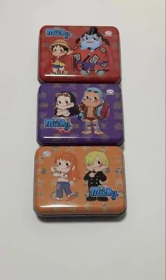 ONE PIECE TVアニメ25周年記念 ミニ缶ケース 6種セットのサムネイル