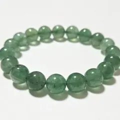 天然石ブレスレット グリーンストロベリークォーツ 癒しカラー