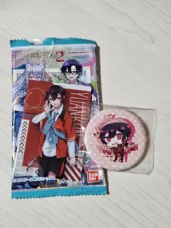 カラフルピーチ ゆあん 初期缶バッジ ウエハース2 メタリックプラカード