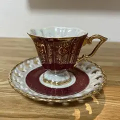 セーエー陶器　カップ＆ソーサー　昭和レトロ