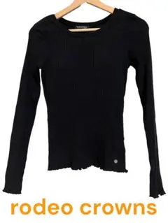 カップ付きリブカットソー ロデオクラウンズ トップス