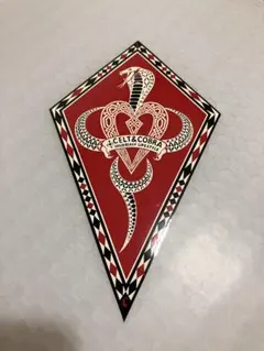 ケルト&コブラ/フラッシャー/ステッカー/CELT&COBRA/照井利幸 新品】ケルト＆コブラ エンブレムステッカー CELT & COBRA 照井利幸