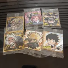 僕のヒーローアカデミア ウエハースシール6枚セット