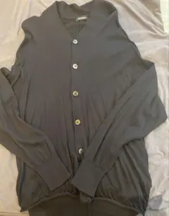 Plantation カーディガン ダークネイビー