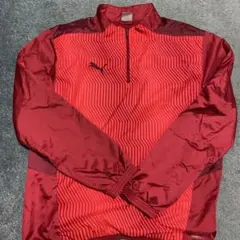 PUMA ストライプウィンドブレーカー XL