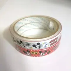 ディズニー ミッキー & ミニー レギュラーテープ　2個セット 平成レトロ