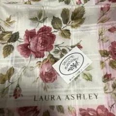 LAURA ASHLEY 花柄ハンカチ