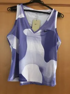 ナイキ　紫色柄タンクトップ　US-Sサイズ　新品