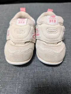 New Balance 313 ベージュ/ピンク スニーカー　11.5cm