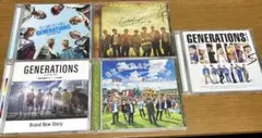 GENERATIONS CD 5枚セット