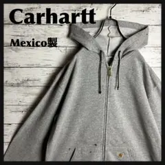 【即完モデル‼︎】Carhartt◎グレー フルジップ パーカー D72