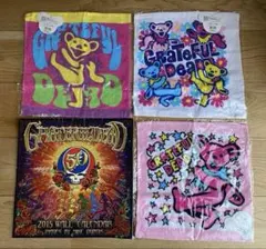 Grateful Dead タオル3枚 2015年カレンダーセット