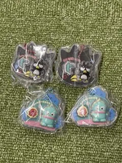 新品未開封★サンリオキャラクターズ　パッケージチャーム　ハンギョドン　ばつ丸