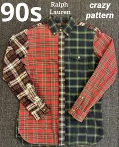 ラルフローレン　Ralph Lauren クレイジーパターン　マルチカラー