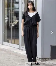 【新品未使用】Munich コンジュゲートメッシュコンビネゾン サロペット Mのサムネイル