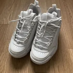 フィラ　厚底スニーカー　24.5