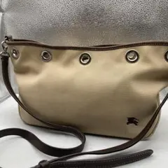 良品✨ バーバリーブルーレーベル　ホース刺繍　ノバチェック　ショルダーバッグ