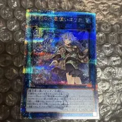 遊戯王 アジア 清冽の水霊使いエリア 20thシークレット アジア エラーカード 遊戯王 アジア 清冽の水霊使いエリア 20thシークレット アジア エラー