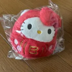 ハローキティ マスコットホルダー 赤2025 巳年