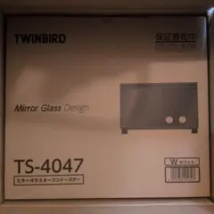 TWINBIRD ミラーガラスオーブントースター TS-4047 ホワイトのサムネイル