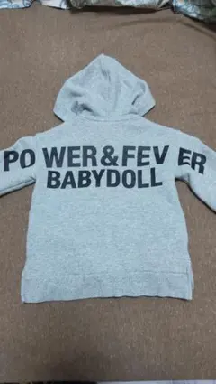 お値下げ中 BABYDOLL パーカー グレー Sサイズ