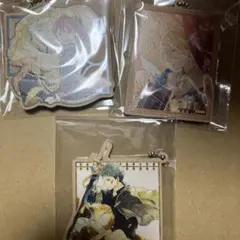 漫福ガチャ 赤髪の白雪姫　ウッドキーホルダー　ゼン　白雪　イザナ　ミツヒデ