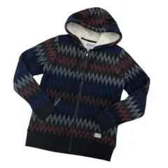 D573-50 KAVU カブー ジップアップ 裏ボア パーカー トップスのサムネイル