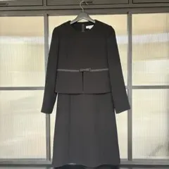 レディース　喪服［9号］ブラックフォーマル　ワンピース