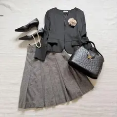 Aylesburyジャケット × INEDスカート フォーマル セット2点セット