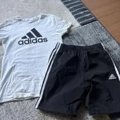 adidas Tシャツとショートパンツセット 140/150cm