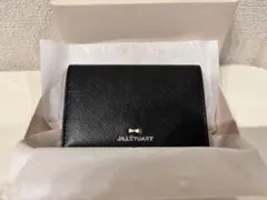 【新品未使用】ジルスチュアート名刺入れ　カードケース　ブラック　ピンクのサムネイル