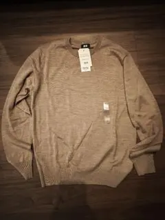 UNIQLO　メリノクルーネックセーター　サイズメンズS 未使用